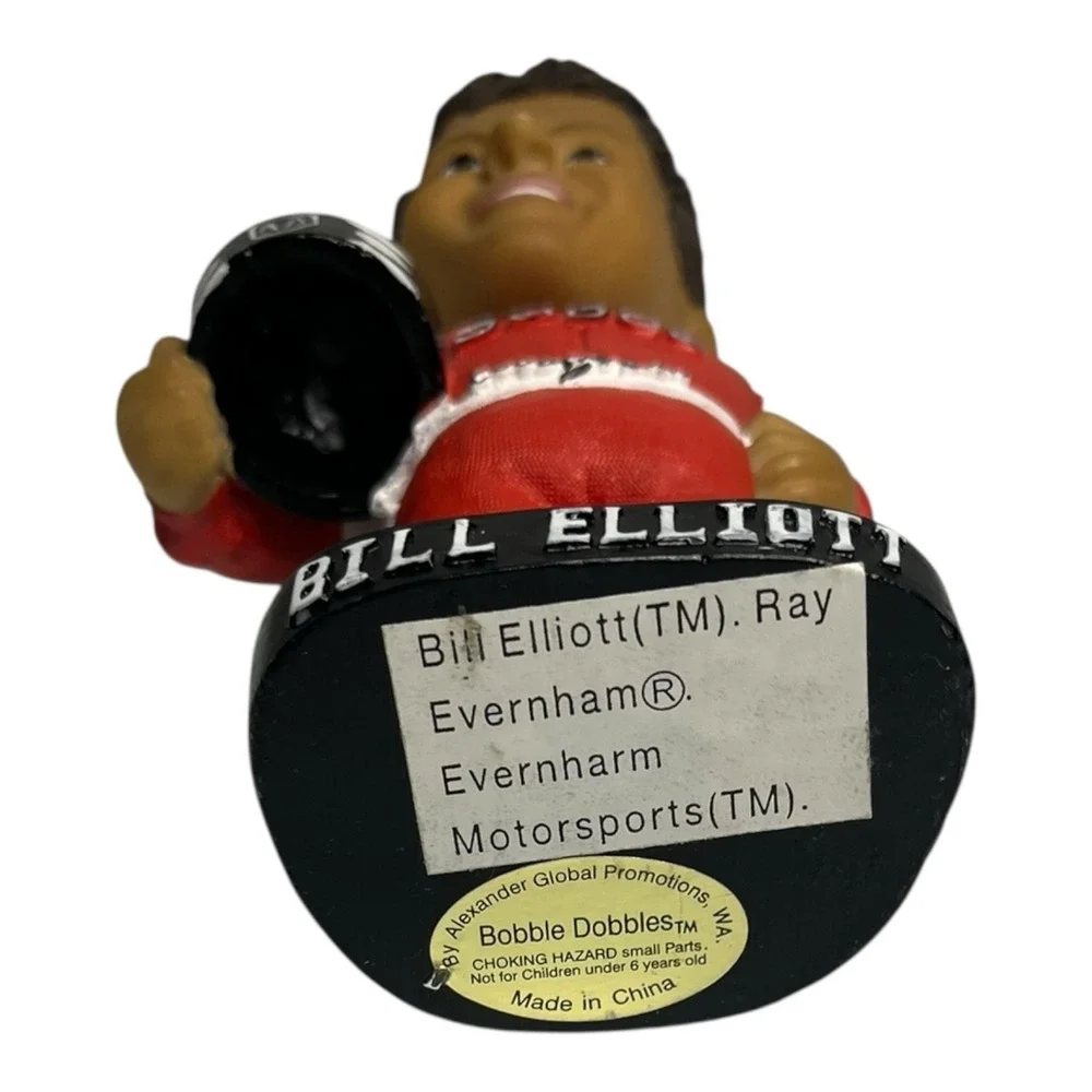 Bill Elliott Bobble-Head NASCAR Goodyear Booble Dobbles Aleaxander Global Figure